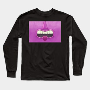 Pink Tiki Tongue Mask! Long Sleeve T-Shirt